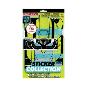 Transformers Sticker Collection - 4 Sheets Sticker Book with Over 150 Stickers - Picture 1 of 4