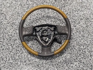 04-06 RX330 06-09 RX400H CUERO MADERA VOLANTE BRONCEADO CRUCERO EQUIPADO OEM - Imagen 1 de 9