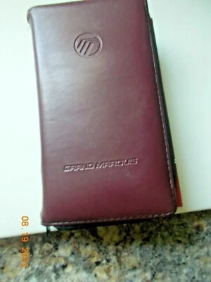 Mercury Grand Marquis 1996 guía del propietario + otra documentación en estuche Borgoña Foto 1 de 4