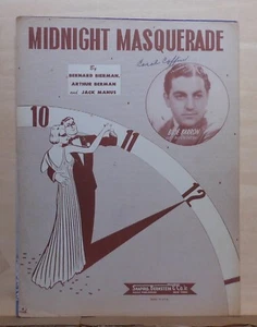 Midnight Masquerade - 1946 partituras - Foto Blue Barron - Imagen 1 de 1