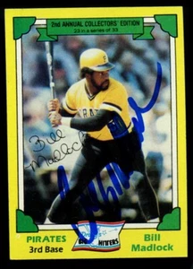 Bill Madlock #23 signed autograph auto 1982 Topps Drake's BIG HITTERS Card ~ - Picture 1 of 1