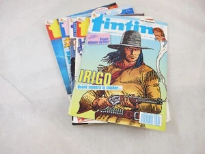 Lot Of 5 Tintin Weekly - No. 51-52 From 1987 23-24 From 1986 52 From 1982 - Picture 1 of 5