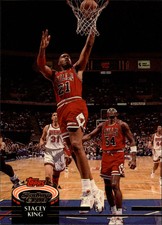 1992-93 Stadium Club Basketball #86 Stacey King