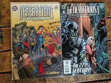 Batman and Superman Generations #2 + Generations 3 #9 *TWO ISSUE LOT* (DC 1999)
