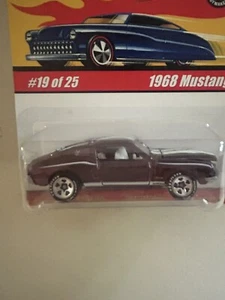 2004 Hot Wheels CLASSICS SERIES 1 1968 MUSTANG Purple - 19 of 25 - Picture 1 of 8