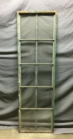 VTG Industrial 10 Lite Steel Stationary 19x64 Sidelight Transom Window 1568-21B Cover