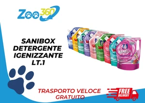 SANIBOX DETERGENTE IGENIZZANTE LT.1 + TRASPORTO GRATIS - Foto 1 di 9