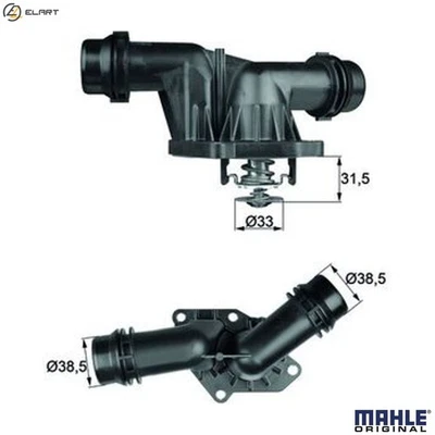 THERMOSTAT COOLANT TI 25 85 FOR BMW 3/E46/E9 M47D20 2.0L 4cyl 3 E46 - Image 1 of 4