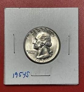 1954 S Washington Silver Quarter, Choice to Gem Uncirculated - Picture 1 of 2