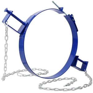 55 Gal. drum lifter ring, Steel Tilting Drum Ring, Painted Carbon Steel, 1200 - Picture 1 of 8
