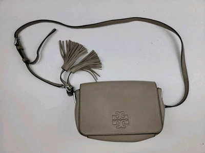 Cartera bandolera de cuero Tory Burch Foto 1 de 4