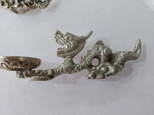 Set of 2 Dragon Chopstick Holder Chinese Utensil Rest !!!! - Picture 1 of 21