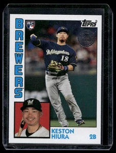 2019 Topps Update #84-30 Keston Hiura 1984 Topps Baseball - Picture 1 of 2