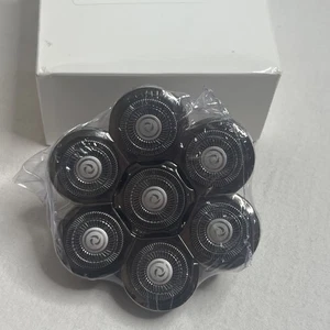 Universal Magnetic 7 Blades Head Shaver Replacement Heads For Freebird and More - Picture 1 of 4