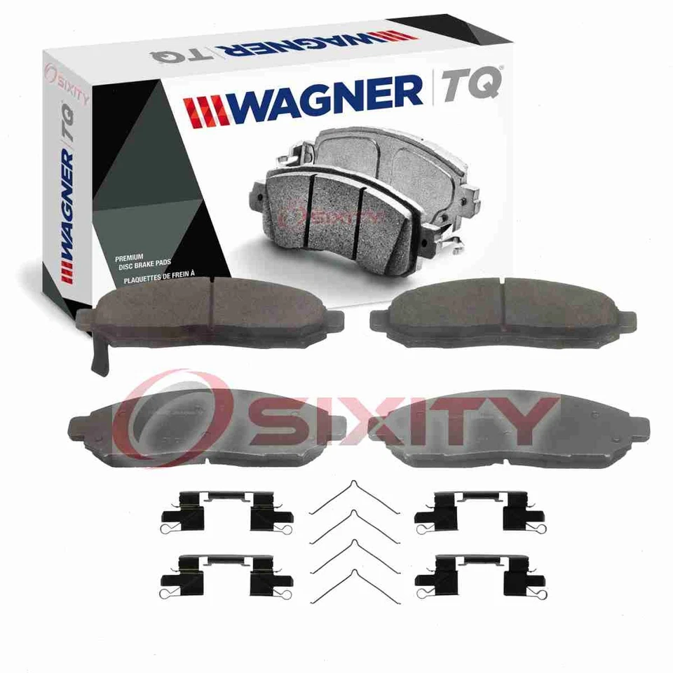 Conjunto de pastilhas de freio a disco dianteiro Wagner TQ para 2009-2012 Suzuki Equator Braking xe - Imagem 1 de 4