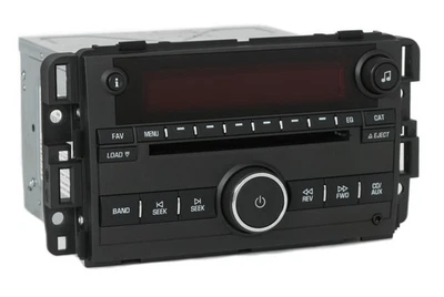 Pontiac Torrent 2007-2008 radio AM FM reproductor de CD de 6 discos entrada auxiliar - 5945860 Foto 1 de 4