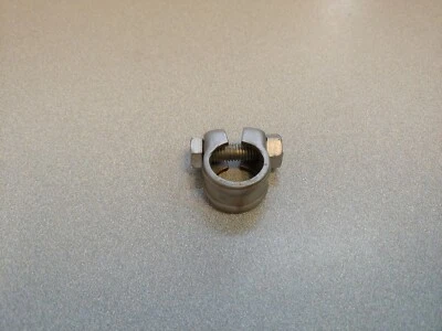 NICE USED ORIGINAL PORSCHE 911 912 930 914 914-6 SHIFT ROD TIE ROD CLAMP W BOLT - Imagem 1 de 3