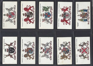 TADDY - HERALDRY SERIES - FULL SET OF 25 CARDS - Picture 1 of 6