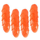  4 Pcs Pvc Artificial Sausage Kitchen Pretend Play Toy Simulated