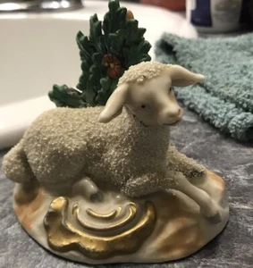 Antique Staffordshire Chelsea Lamb Sheep Figurine Germany Anchor - Picture 1 of 11