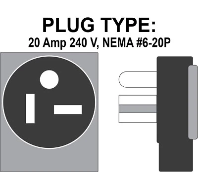 **REACONDICIONADO** 240V Dura Heat EUH4000 Calentador de aire forzado eléctrico 12.800 BTU Foto 1 de 4