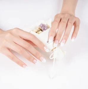 Lámina de uñas UV lámina de uñas autoadhesiva Nailwraps, Frenchnails - Imagen 1 de 3