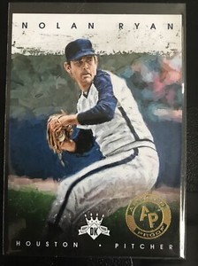 2016 Panini Diamond Kings Artist's Proof 10/99 Nolan Ryan #129 Astros Rangers
