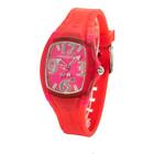 ChronoTech Womens Analogue Quartz Watch with Rubber Strap CT7134L-10