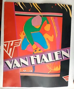 VAN HALEN 1981 FAIR WARNING 81 WORLD TOUR CONCERT PROGRAM BOOK FINE TO VERY FIN - Picture 1 of 8
