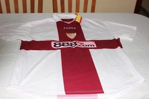 CAMISETA DE FUTBOL OFICIAL VINTAGE SEVILLA FC MARCA JOMA TALLA XL ,PUBLI 888.COM - Picture 1 of 3