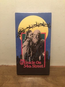 Miracle On 34th Street 1991 VHS B&W Fox Video Natalie Wood New & Sealed - Imagen 1 de 6