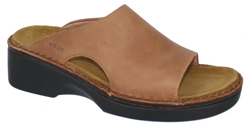 Novo Feminino Naot Rome Couro Marrom Latte tamanho 42 (EUA 11-11.5) - Imagem 1 de 1