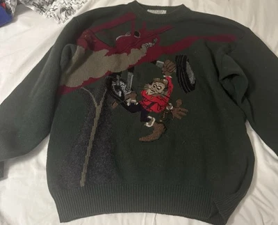 Suéter Iceberg Vintage Principios de los 90 Talla Grande Napoleón Bonaparte Hip Hop Jay Z Foto 1 de 4