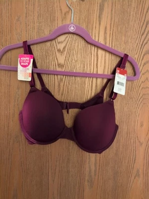  Sujetador con aros púrpura Fruit of the Loom talla mediana nuevo con etiquetas envío gratuito  Foto 1 de 4