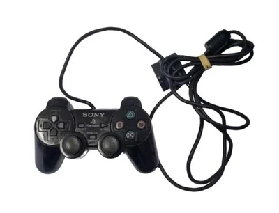 Sony Playstation One Analogue Controller  Black REF PF7 - Image 1 of 4