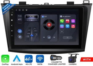 Radio estéreo para coche Mazda 3 BL Android 13 9" GPS 8 núcleos 6+64 4G LTE DSP BT para 10-13 - Imagen 1 de 21