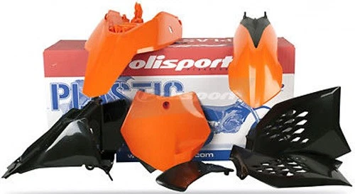 Kit Completo Polisport para 65 SX Blanco &amp; Naranja Mezcla - Parte 90201 Foto 1 de 1
