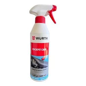 Wurth Cockpit Care 500 mL Spray – Interior Cleaner & Protectant for Plastic - Picture 1 of 3
