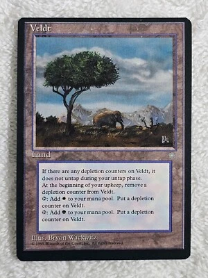 MTG Veldt - Ice Age (ICE) 1995 Magic the Gathering Card Rare Near Mint - Image 1 of 4