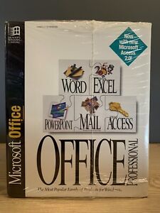 Vintage 1994 Microsoft Office Professional Set v 4.3  NOS