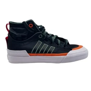 Adidas Originals Nizza Hi DL Black Green GZ2653 Men Shoes Size 4.5 - Picture 1 of 7