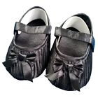 Baby Girl Shoes Black Satin Spanish Romany Occasion Party Pram 0 3 6 9 12 Months