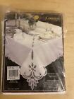 New Countess by Tessie  Battenburg Lace Tablecloth+12 Napkins 66 X 102 WHITE