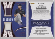 2020 Panini Immaculate Legends Dual Materials /49 Randy Johnson #LDM-RJ HOF
