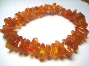 Baltic Amber Elastic Stretch Children Bracelet - Picture 1 of 1