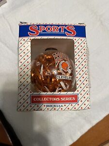 cleveland browns christmas ornament