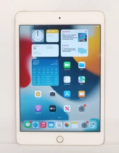 Apple iPad Mini 4 A1538 7.9" (128GB, Gold, WiFi Only) - Fully Functional, Nice - Picture 1 of 10