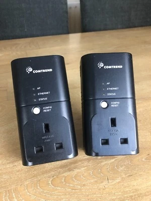 2x Comtrend PowerGrid 9020 200Mbps Powerline Ethernet Adaptor - Image 1 of 4