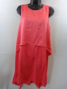 Kenneth Cole Dress Women's 10 Pink Waterfall Back Sleeveless - Picture 1 of 10
