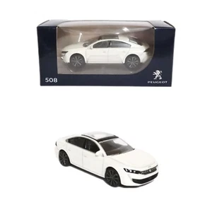 PEUGEOT 508 WHITE NOREV 3 INCHES VOITURE MINIATURE 1/64 - Imagen 1 de 4